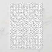 アモーレブライダルシャワーのパスタパタイタリアンン メニュー (裏面)