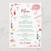 アモーレブライダルシャワー メニュー (正面)