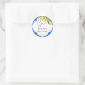 アモーレブルータイルレモンイタリアンの香り ラウンドシール (バッグ)