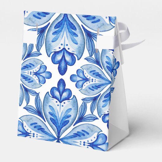 アモーレブルータイルレモンイタリアンブライダルシャワー フェイバーボックス (裏面サイド)