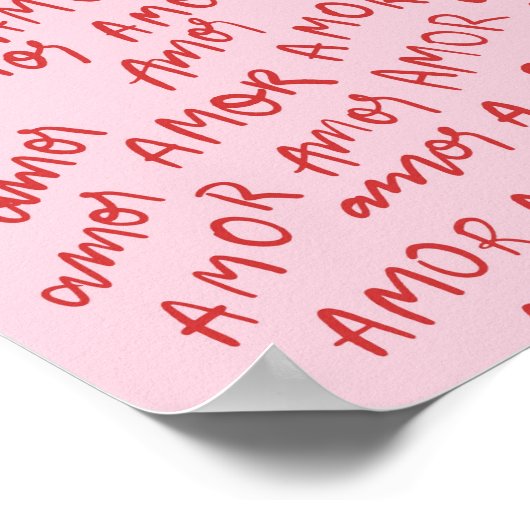 アモーレポスター ポスター (角)