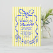 アモーレモンイタリアンズブライダルシャワー 招待状 (スタンド正面)