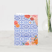 アモーレ スプリッツ メディテレーニアン ブライズシャワー サンキューカード (裏面)