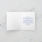 アモーレ スプリッツ メディテレーニアン ブライズシャワー サンキューカード (内部)