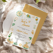 アモーレ ラスティック イタリアン 婚約パーティー 招待状