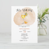 アモーレ |水彩ブライダルシャワー 招待状 (スタンド正面)