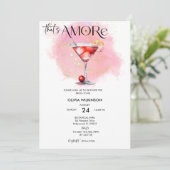 アモーレ | 水彩 結婚前お茶会 招待状 (スタンド正面)