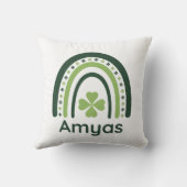 アヤスクローバーボホーレインボー クッション (裏面)