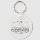 アヤトゥルクルシ キーホルダー (裏面)