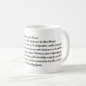 アヤトゥル クルシ  マグカップ (正面右)