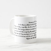 アヤトールクルシコーヒーマグ コーヒーマグカップ (正面左)