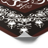 アヤト​ルクルシفن-الخط-آيت-الكرسي ポスター (角)