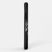 アヤメのレザールックのプリントの場合 Case-Mate iPhoneケース (裏面/右)