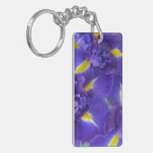 アヤメの花 キーホルダー (正面左)