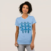 アヤメの虹のTシャツ Tシャツ (正面フル)