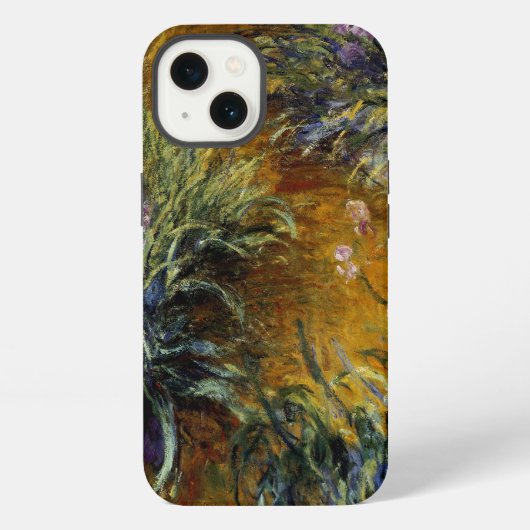 アヤメの間の小道 iPhoneケース (裏面)