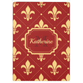 アヤメパターン クリップボード (裏面)