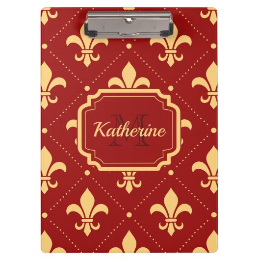 アヤメパターン クリップボード (正面)