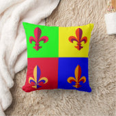 アヤメ クッション (ブランケット)