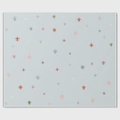 アヤメ-ヴィンテージのパステルカラー ラッピングペーパー (フラット)