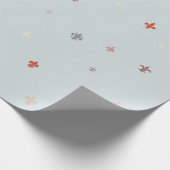 アヤメ-ヴィンテージのパステルカラー ラッピングペーパー (角)