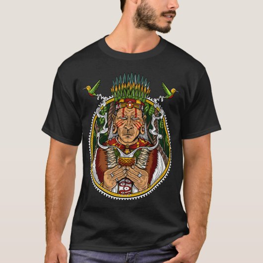 アヤワスカ・シャーマン Tシャツ (正面)