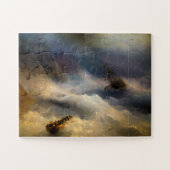 アヤ岬で嵐 ジグソーパズル (横)