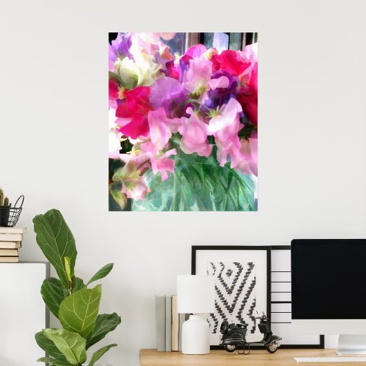 アユを瓶に入れて混ぜ合わせる ポスター (ホームオフィス)