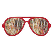 アユタヤスパイシーパパイヤサラダ[ソムタム] with Cashew アビエーターサングラス (正面)