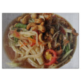 アユタヤスパイシーパパイヤサラダ[ソムタム] with Cashew カッティングボード (正面)