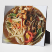 アユタヤスパイシーパパイヤサラダ[ソムタム] with Cashew フォトプラーク (側面)