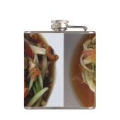 アユタヤスパイシーパパイヤサラダ[ソムタム] with Cashew フラスク (裏面)