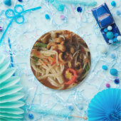 アユタヤスパイシーパパイヤサラダ[ソムタム] with Cashew ペーパープレート (パーティー)