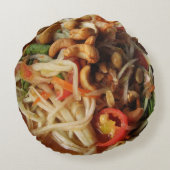 アユタヤスパイシーパパイヤサラダ[ソムタム] with Cashew ラウンドクッション (裏面)