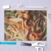 アユタヤスパイシーパパイヤサラダ[ソムタム] with Cashew 薄葉紙 (クラフト)