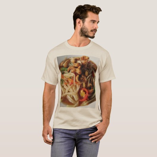 アユタヤスパイシーパパイヤサラダ[ソムタム] with Cashew Tシャツ (正面フル)