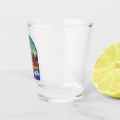 アユタヤタイランドトラベルアートエンブレム ショットグラス (右)