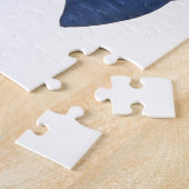 アユニークートパズルストライプの鯨 – エリンブライアート ジグソーパズル (側面)