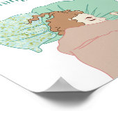 アユルヴェーダカパ堂社ポスター ポスター (角)