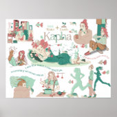 アユルヴェーダカパ堂社ポスター ポスター (正面)