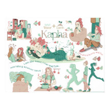 アユルヴェーダカパ堂社ポスター