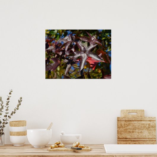 アユ葉イ秋 ポスター (キッチン)