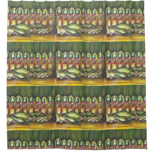 アユ シャワーカーテン (正面)