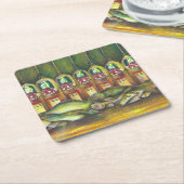 アユ スクエアペーパーコースター (アングル)