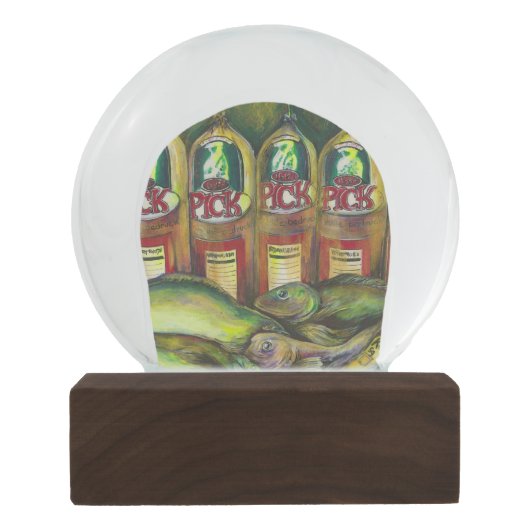 アユ スノーグローブ (裏面)