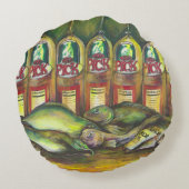 アユ ラウンドクッション (裏面)