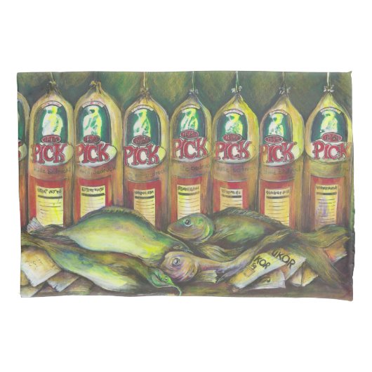 アユ 枕カバー (正面)