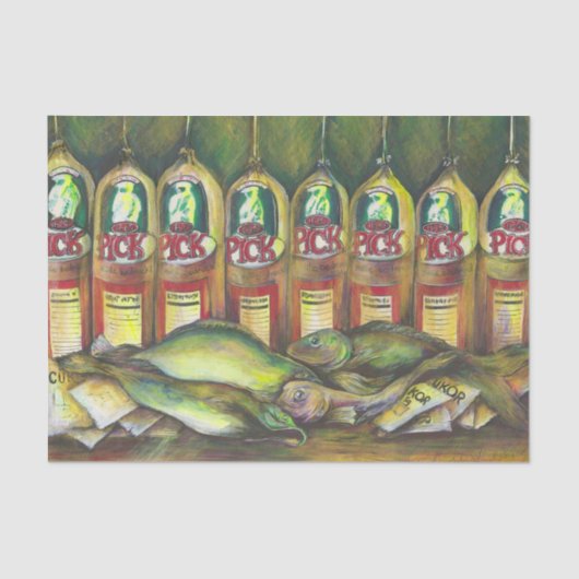 アユ 薄葉紙 (正面)