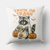 アライクおもしろいンのトリックまたはゴミのハロウィン クッション (裏面)