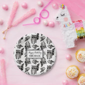 アライグカスタムマの誕生日パーティー ペーパープレート (パーティー)